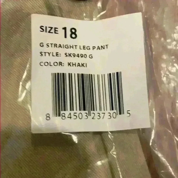 NWT - French toast junior straight leg pant size 18 - Picture 3 of 3